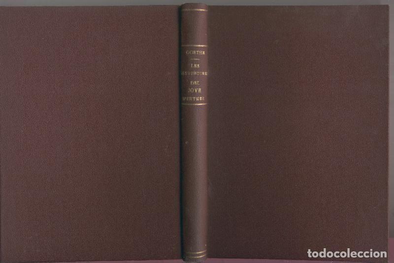 Libros: Les desventures del jove Werther (encuadernacion artesanal) - Goethe