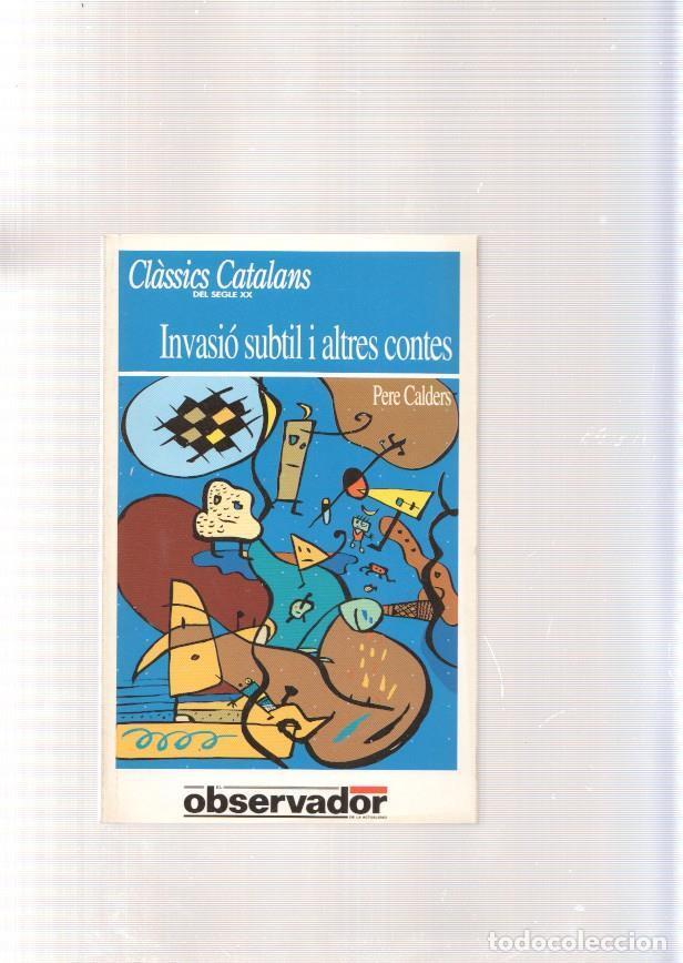 Libros: Invasio subtil i altres contes - Pere Calders - Foto 1