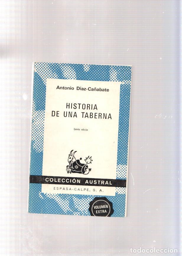 Libri di seconda mano: Historia de una taberna - Antonio Diaz Ca&ntilde;abate