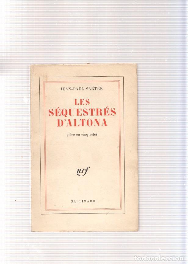 Libros: Les sequestres d Altona. Piece en cinq actes - Jean Paul Sartre