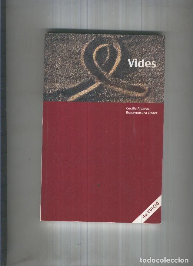 B&uuml;cher: Vides - Cecilia Alcaraz-Bonaventura Clotet