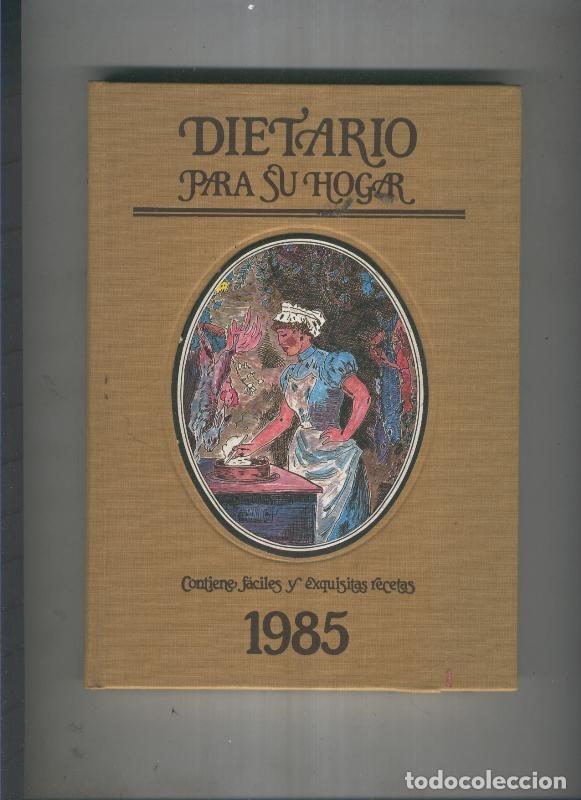 Libros: Dietario para su hogar 1985 - varios - Foto 1