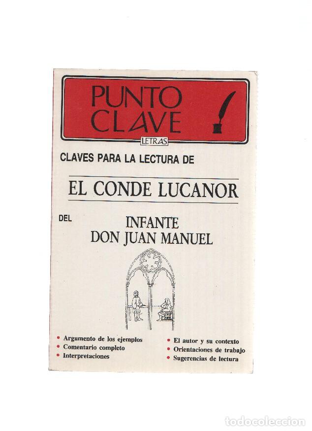 Libri di seconda mano: Claves para la lectura de El Conde Lucanor - Infante Don Juan Manuel
