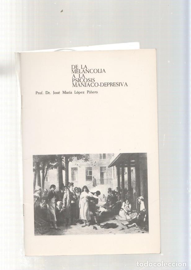 B&uuml;cher: Cuadernos de psiquiatria para la clinica general Vol IV: De la melancolia a la psi- - Pr. Fr. Jose M