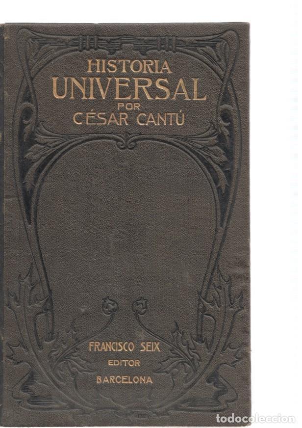 B&uuml;cher: Historia Universal. Tomo segundo: Guerras civiles-Desde Cristo a Constantino, etc - Cesar Cantu