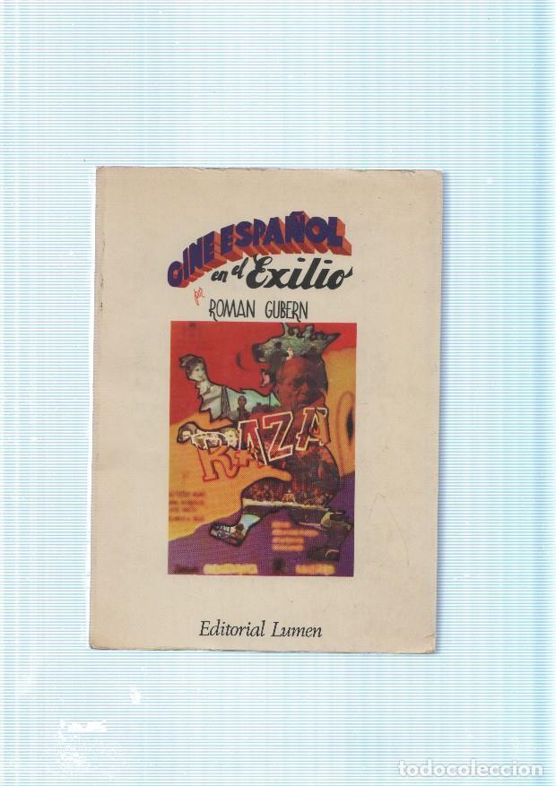 Libros: Cine Espa&ntilde;ol en el exilio - Roman Gubern - Foto 1