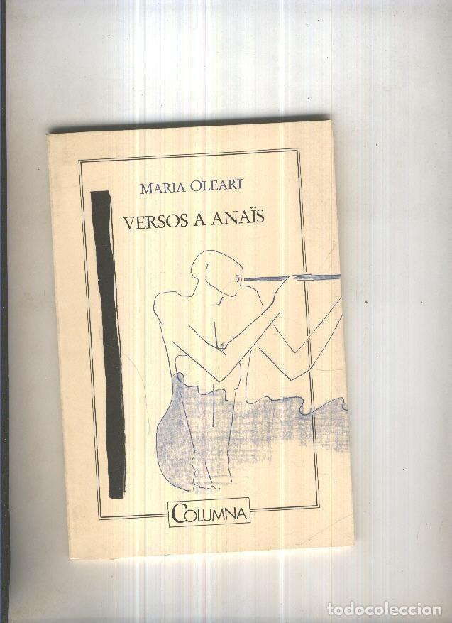 books: Versos a Anais - Maria Oleart