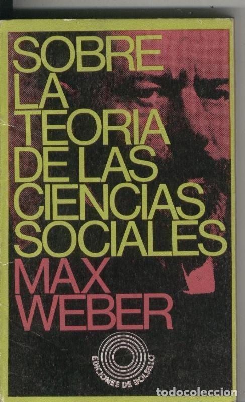 books: Ciencias Sociales Sociologia: Sobre la teoria de las ciencias sociales - Max Weber