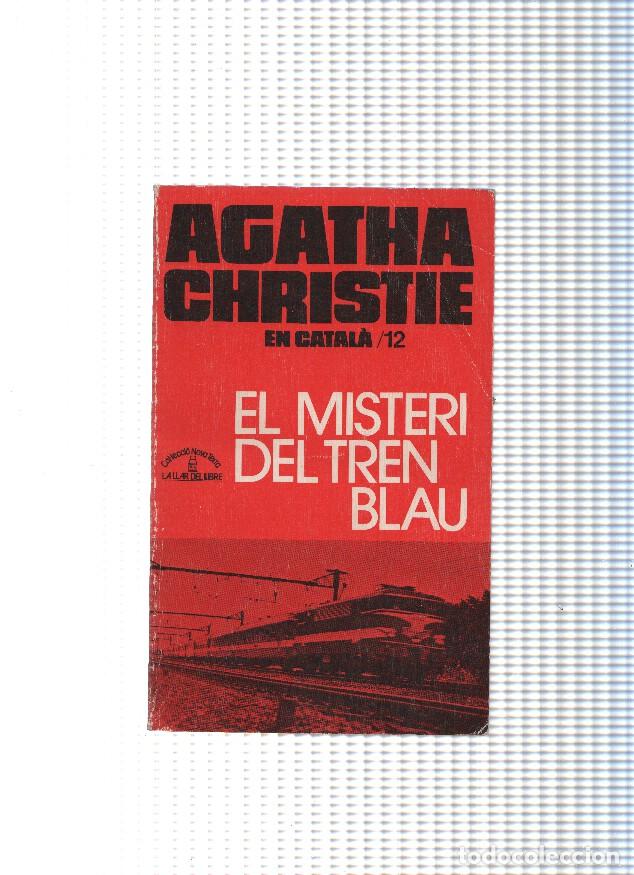Libros: El misteri del tren blau - Agatha Christie