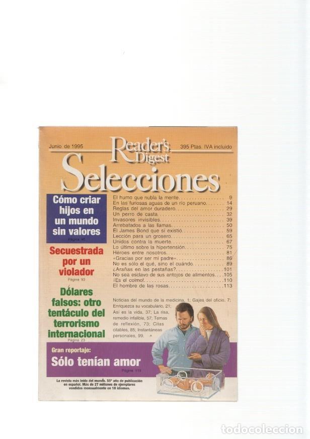 Libros: Reader s Digest Selecciones, junio 1995: El James Bond que si existio - varios - Foto 1