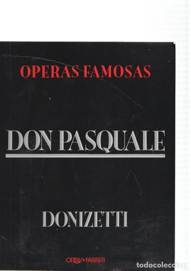 B&uuml;cher: Operas famosas : Don Pasquale - Donzetti