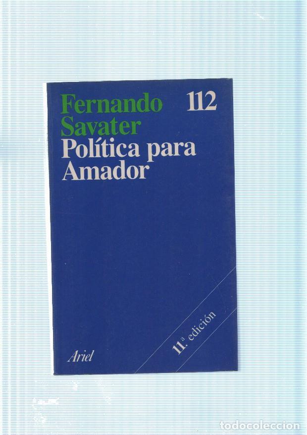 books: Politica para Amador - Fernando Savater