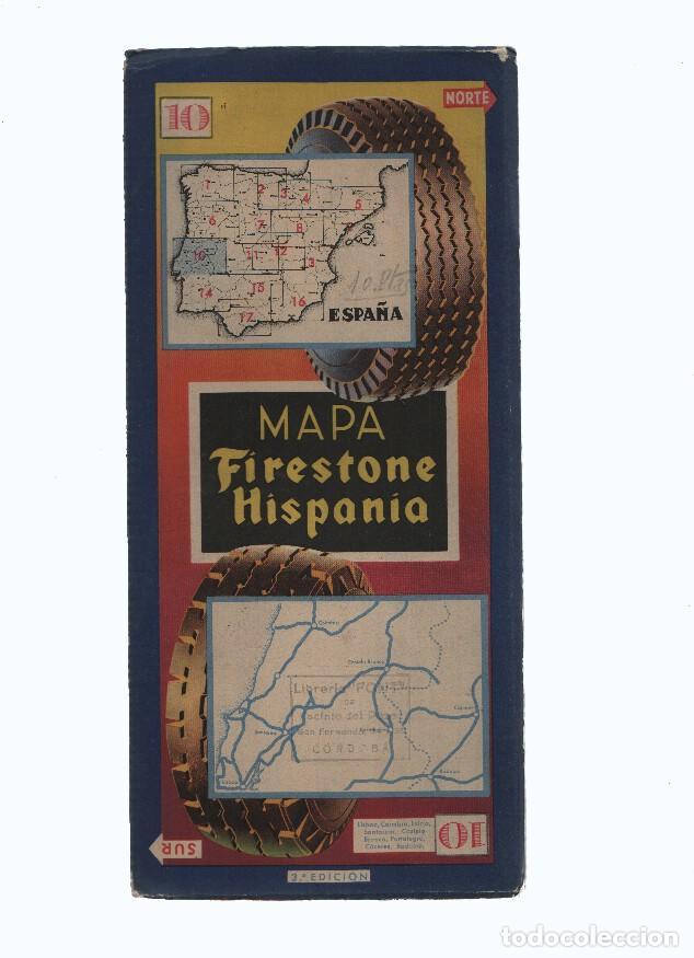 Libros: Mapa Firestone Hispania numero 10: Lisboa, Coimbra, - Varios - Foto 1