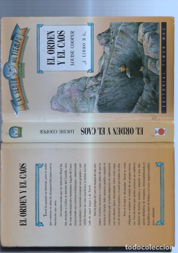 Libri di seconda mano: El Se&ntilde;or del Tiempo: libro 3: El orden y el caos - Louise Cooper