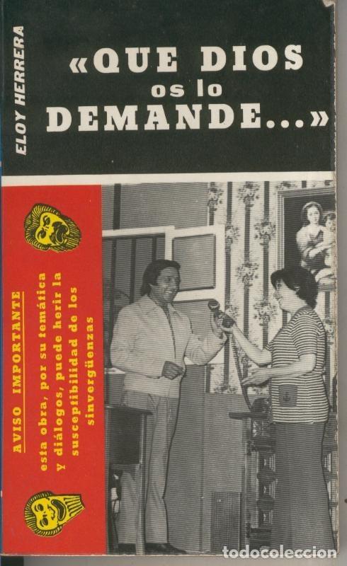 Libros: Que Dios os lo demande - Eloy Herrera - Foto 1