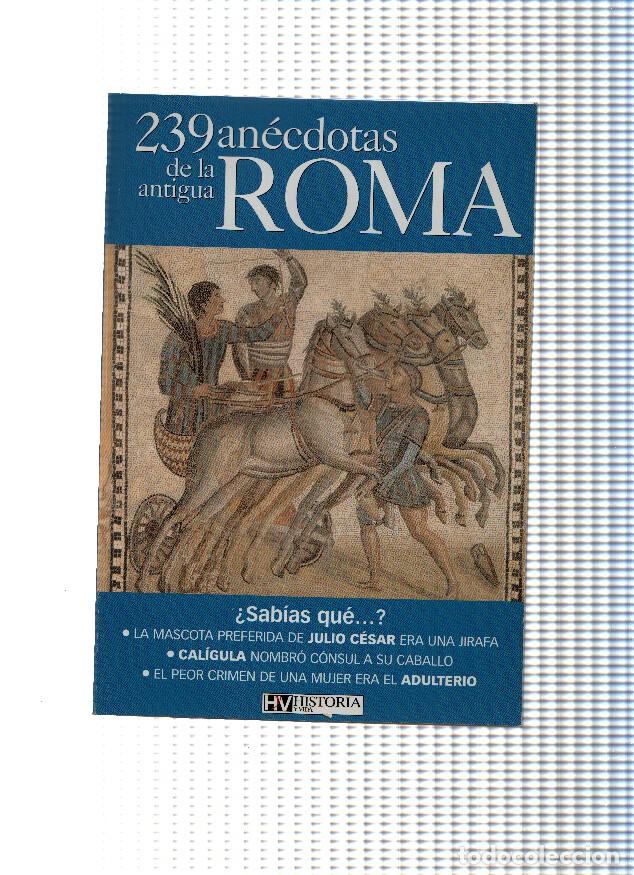 Libros: 239 anecdotas de la antigua Roma - Varios - Foto 1