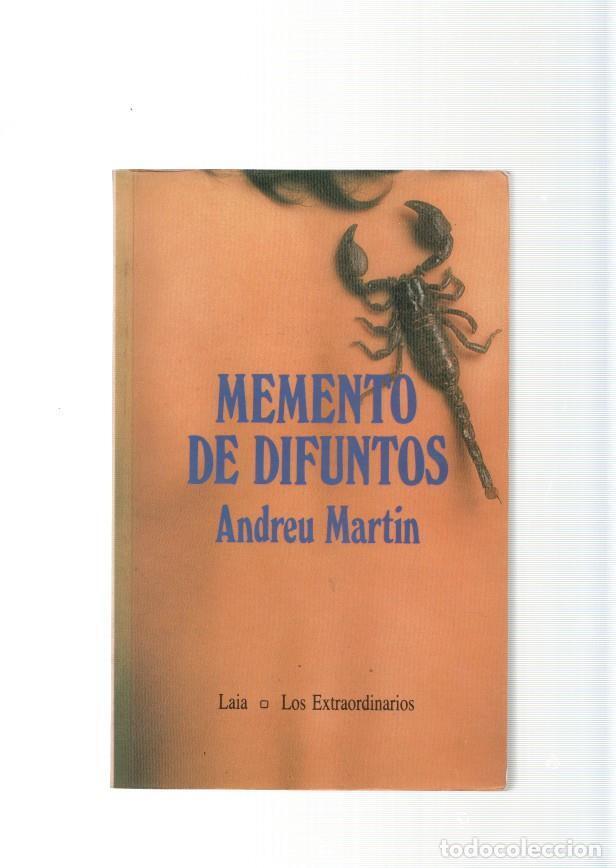 Libros: Memento de difuntos - Andreu Martin - Foto 1