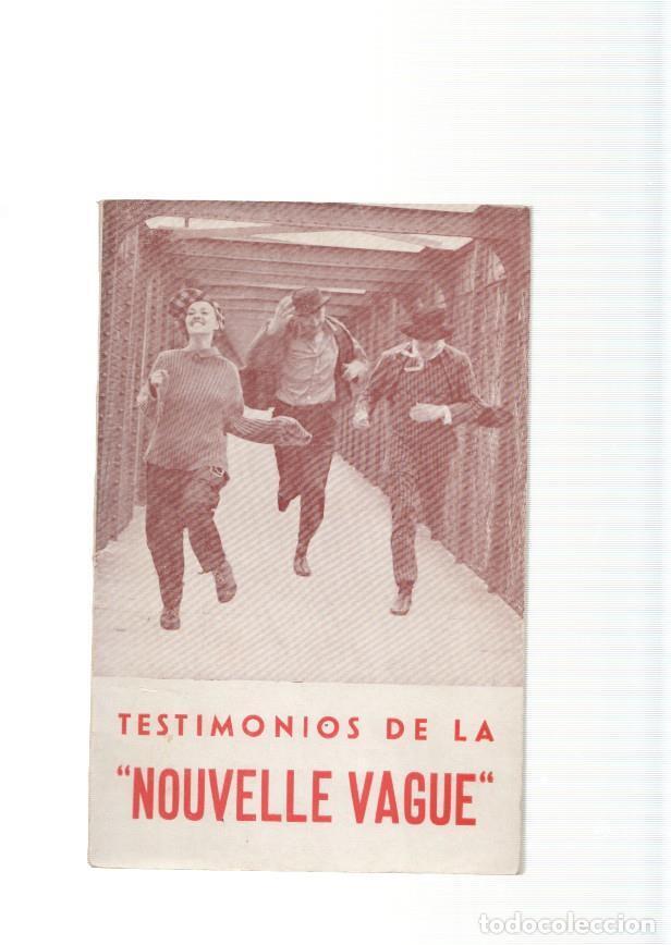 Libri di seconda mano: Testimonios de La Nouvelle Vague - Carlos Fernandez Cuenca