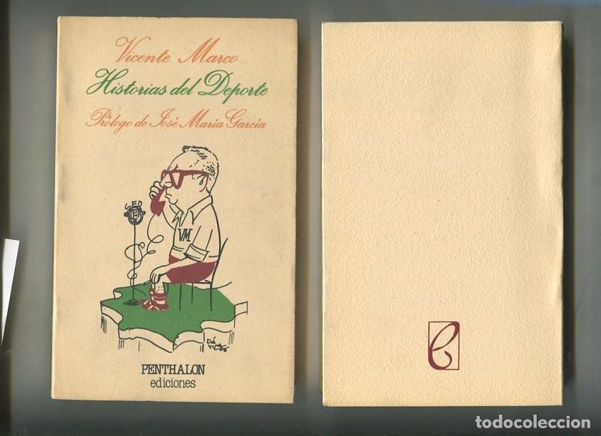 books: Historia del Deporte con prologo de Jose Maria Garcia - Vicente Marco