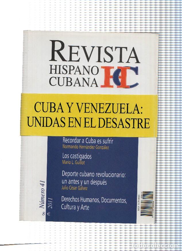 Libros: Revista Hispano Cubana numero 41 - varios - Foto 1