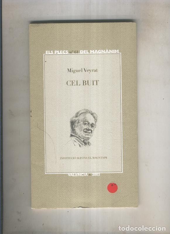 Libros: Cel buit - Miguel Veyrat - Foto 1
