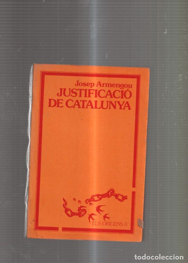 Libros: Justificacio de Catalumya - Josep Armengou - Foto 1