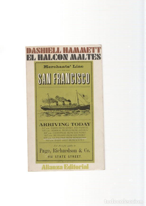 B&uuml;cher: El Halcon Maltes - Dashiell Hammett