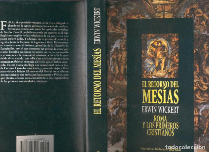 Livres: El retorno del Mesias: Roma y los primeros cristianos - Erwin Wickert