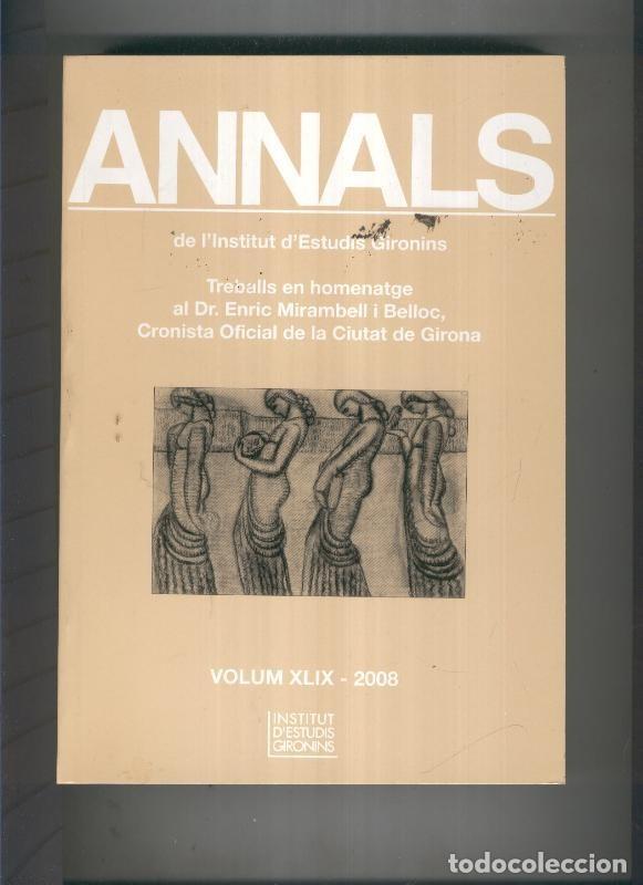 Libros: Annals volum XLIX - Varios - Foto 1