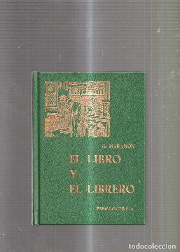 Libros: El libro y el librero - G. Mara&ntilde;on - Foto 1