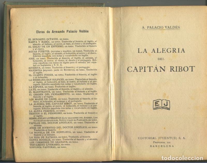 Libros: La alegria del Capitan Ribot - A.Palacio Valdes - Foto 1