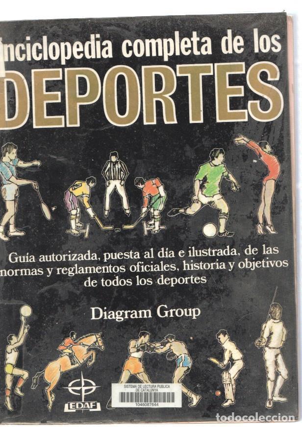 books: Enciclopedia completa de los deportes. Guia autorizada, puesta al dia e ilustrada - varios