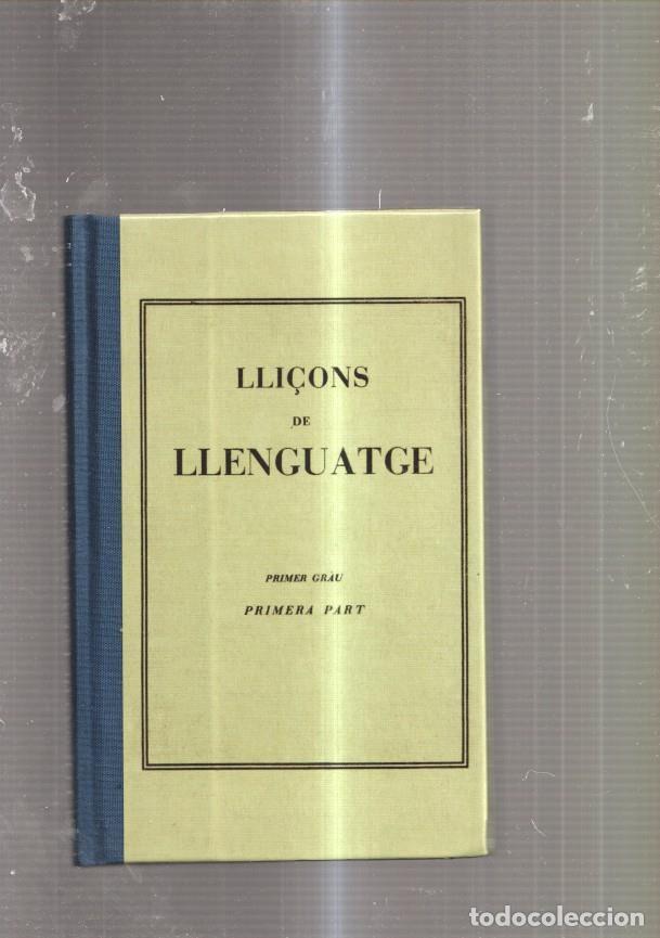 Libros: Lli&ccedil;ons de llenguatge - varios - Foto 1