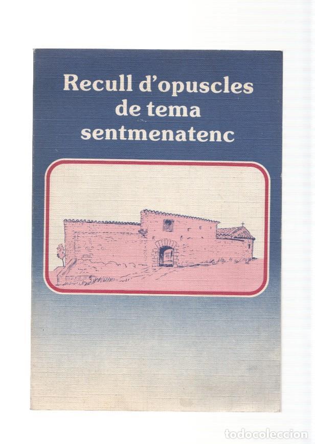 Libros: Recull dopuscles de te,a sentmenatenc - varios - Foto 1