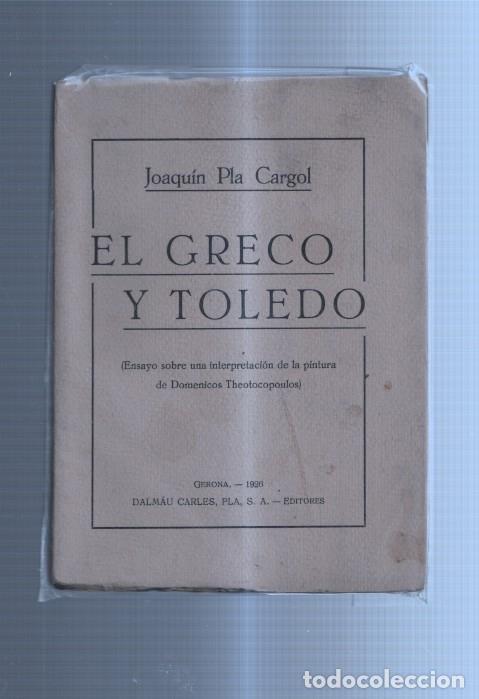 Libri di seconda mano: El Greco y Toledo - Joaquin Pla Cargol