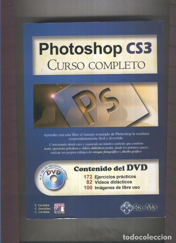Libri di seconda mano: Photoshop CS3, curso completo - Enrique Cordoba, Carmen Gonzalez, Carmen Cordoba