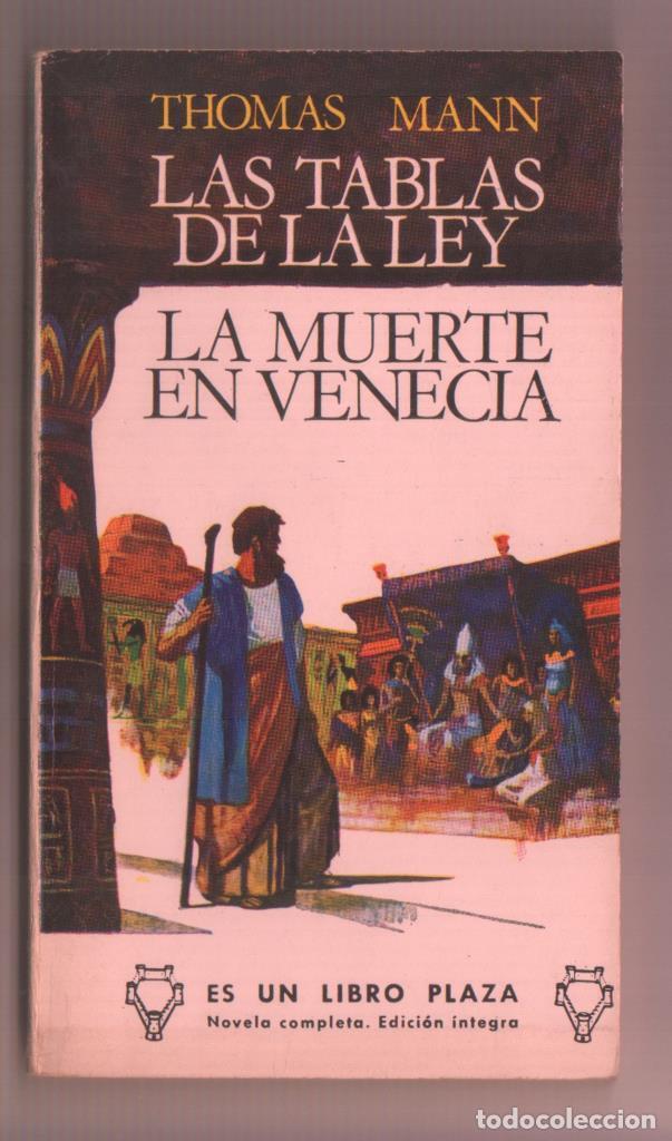 Libros: Libro Plaza numero 411: Las tablas de la ley - La muerte en Venecia - Thomas Mann - Foto 1