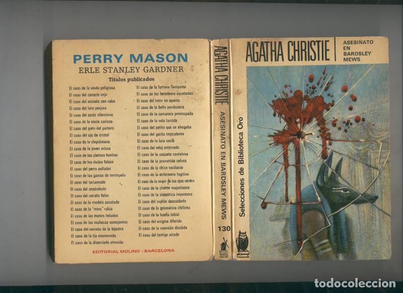 B&uuml;cher: Selecciones de Biblioteca Oro numero 130: Asesinato en Bardsley Mews - Agatha Christie