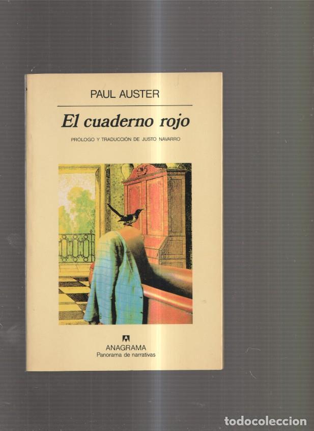 Libros: El cuaderno rojo - Paul Auster - Foto 1