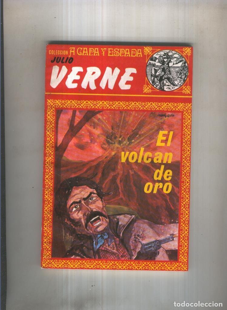 Libros: Coleccion A Capa y Espada: El volcan de oro - Julio Verne - Foto 1