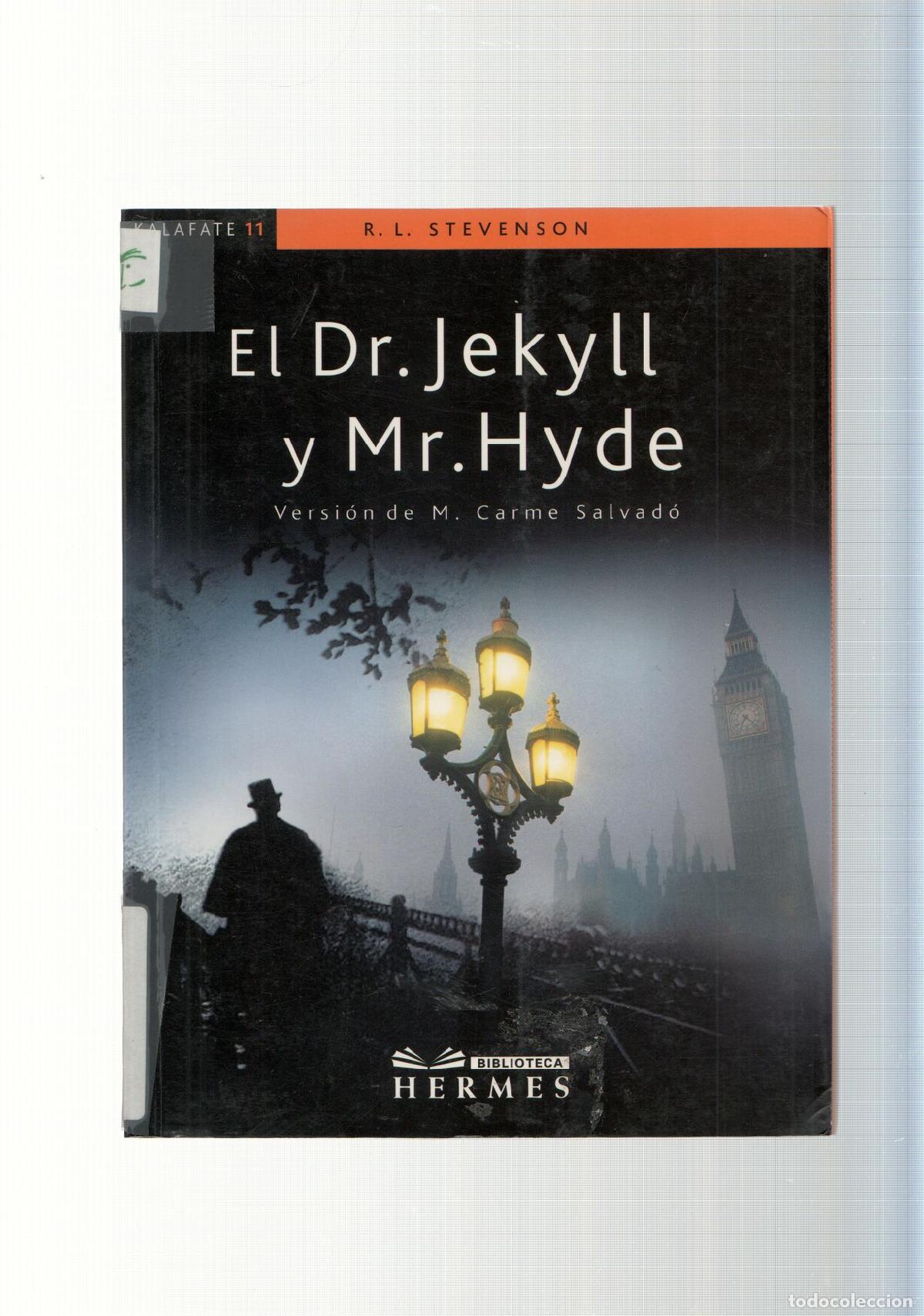 Libros: El Dr. Jekyll y Mr. Hyde ( version de M. Carme Salvado ) - R.L. Stevenson - Foto 1