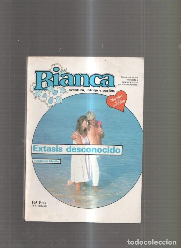 Livres: coleccion BIANCA num. 269: Extasis desconocido - Prudence Martin