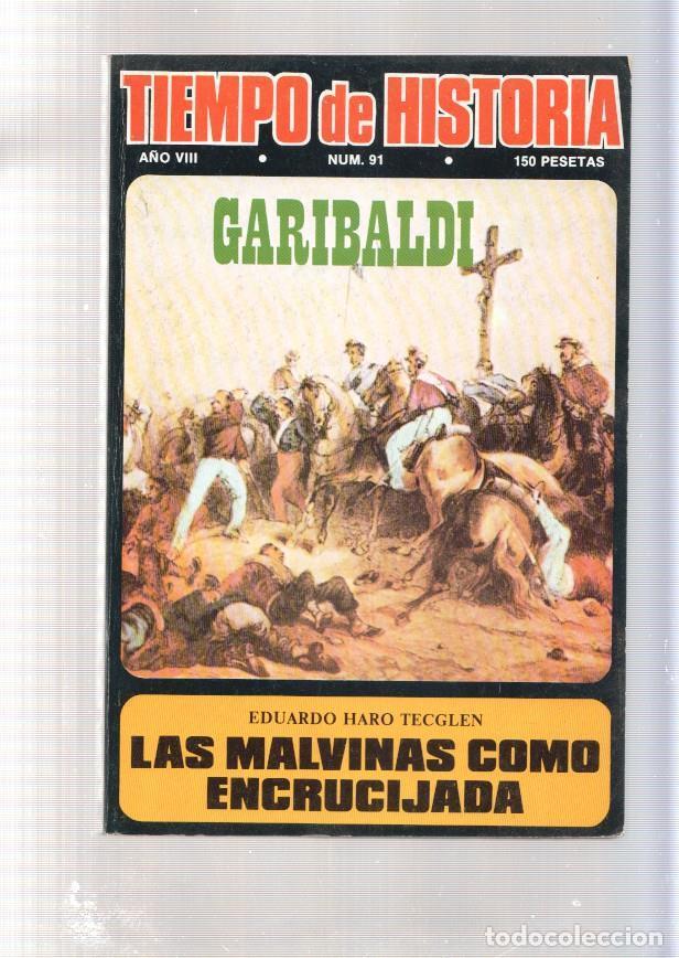 B&uuml;cher: Tiempo de Historia numero 91, junio 1982: Pasado, presente y futuro: Las Malvinas - Varios