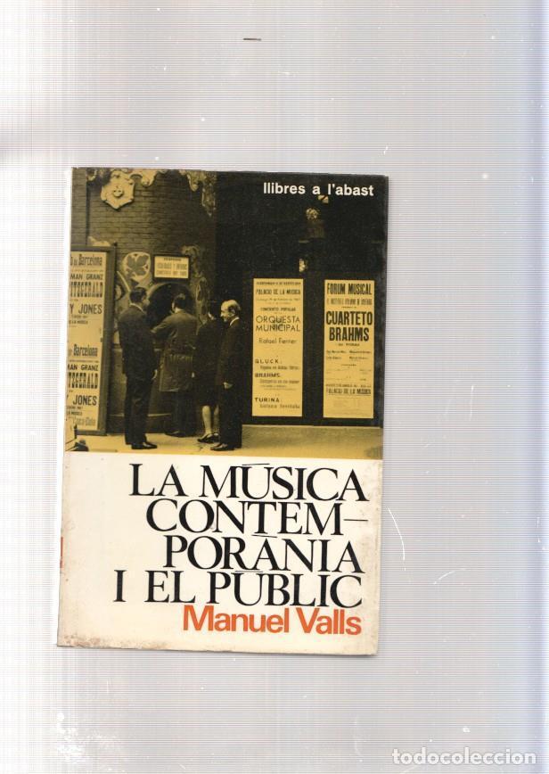 Libros: La Musica Contemporania i el public - Manuel Valls