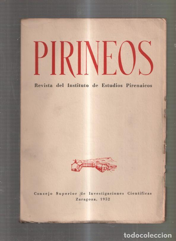 Libros: Pirineos numero 26 Revista del Instituto de Estudios Pirenaicos - varios