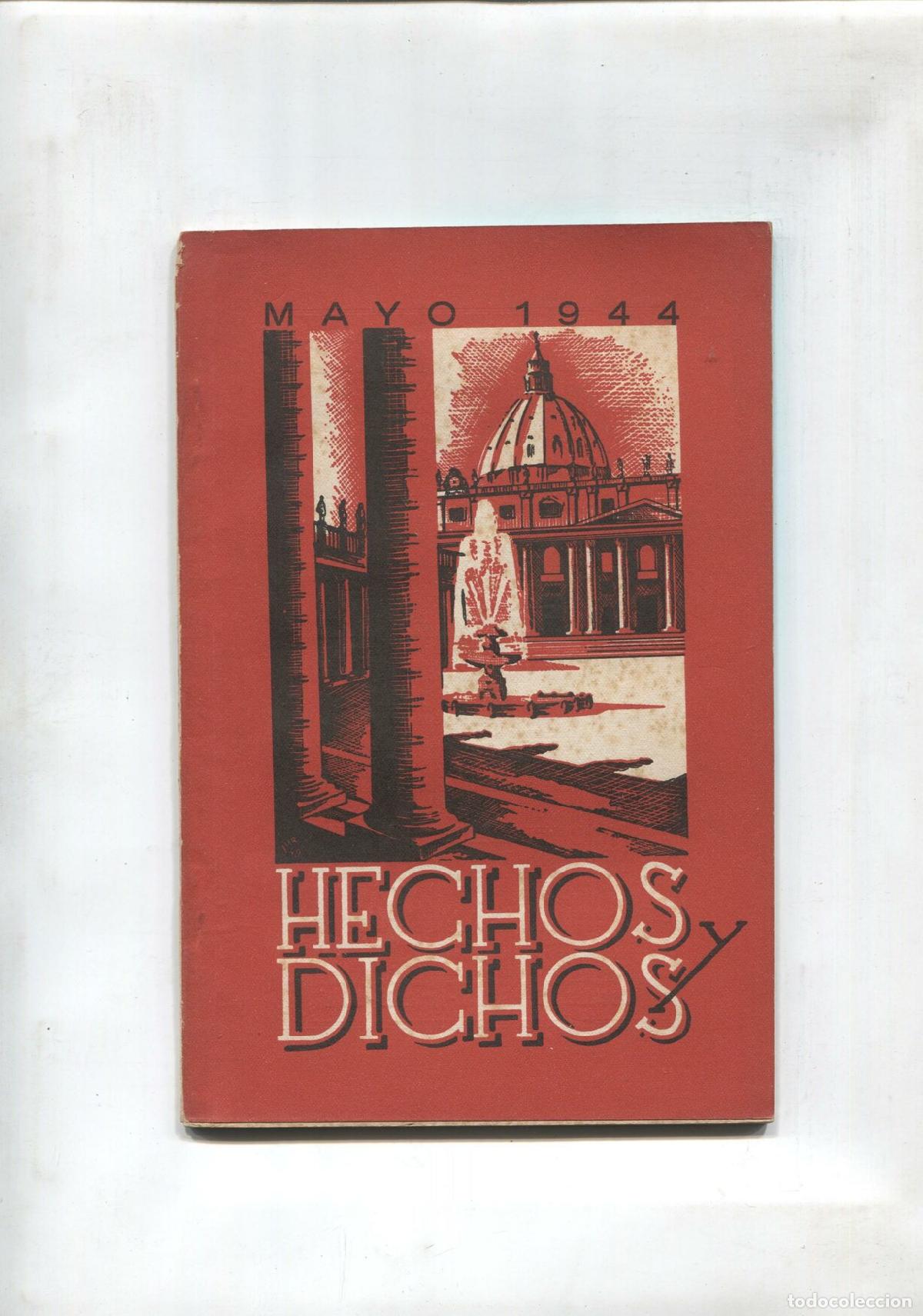 Libros: Hechos y dichos numero 113 - Varios - Foto 1