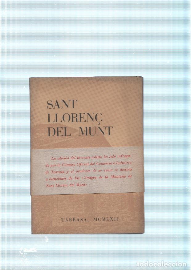 Libros: Sant LLoren&ccedil; del Munt - varios - Foto 1