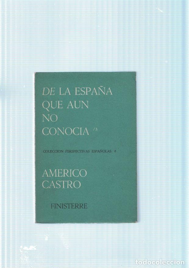 Libri di seconda mano: De la Espa&ntilde;a que aun no conocia / 2 numero 07 - Americo Castro