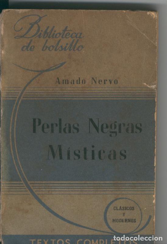 Libros: Perlas negras misticas - Amado Nervo - Foto 1