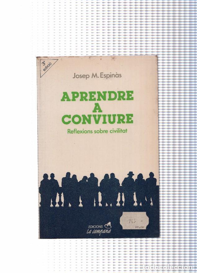 Libros: Aprendre a conviure - Josep M. Espinas - Foto 1